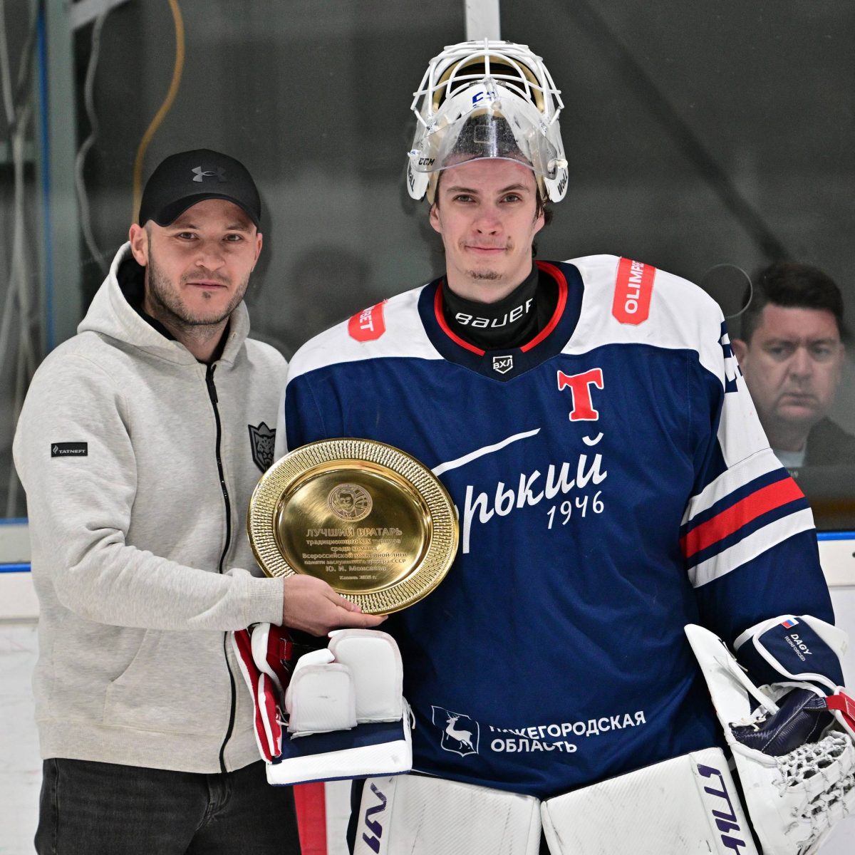 Дмитрий Дагестанский признан лучшим вратарём предсезонного хоккейного турнира